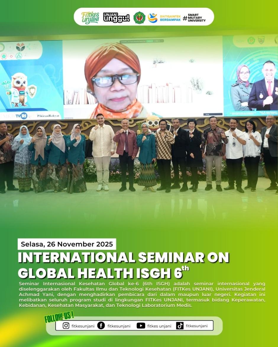 INTERNATIONAL SEMINAR ON GLOBAL HEALTH ISGH 6