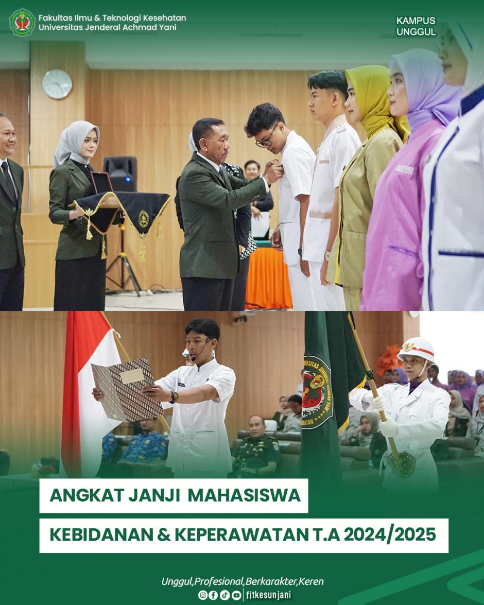 Angkat Janji Mahasiswa 2025 & Orasi Ilmiah