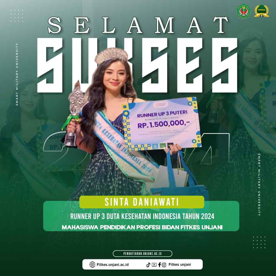  Juara Runner Up 3 Duta Kesehatan Indonesia 2024!