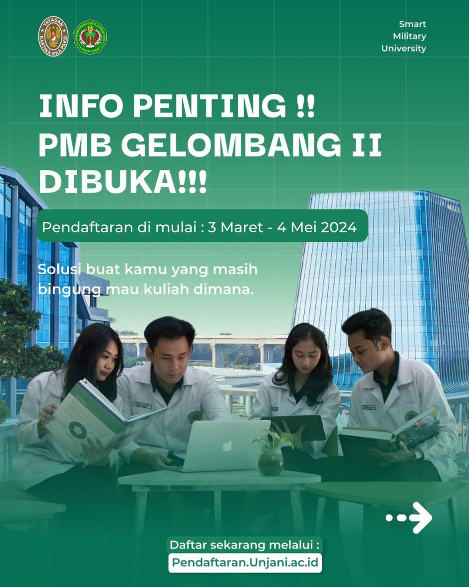 PMB GELOMBANG III DIBUKA !!!