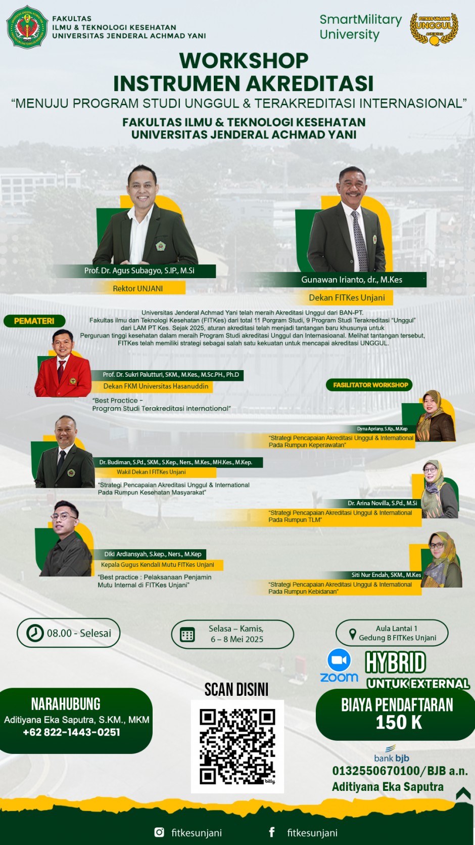 WORKSHOP INSTRUMEN AKREDITASI â€œMenuju Akreditasi Unggul dan Terakreditasi Internasionalâ€
